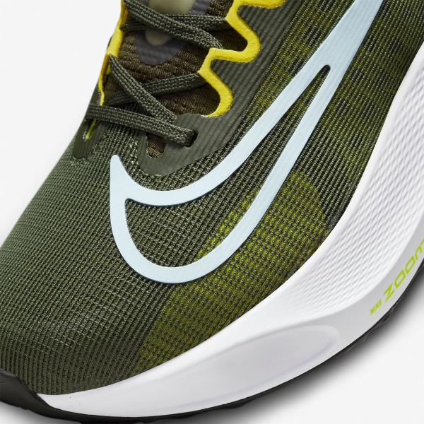 Nike Zoom Fly 5 - Cargo Khaki/Glacier Blue/Yellow Strike