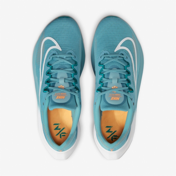 Nike Zoom Fly 5 - Cerulean/White/Bright Spruce/Peach Cream