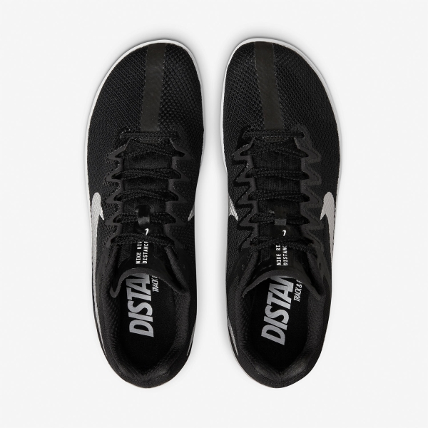 Nike Zoom Rival Distance - Black/Metallic Silver/Dark Smoke Grey