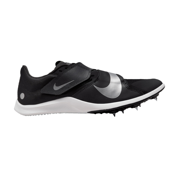 Men's Racing Shoes Nike Zoom Rival Jump  Black/Metallic Silver/Dark Smoke Grey DR2756001