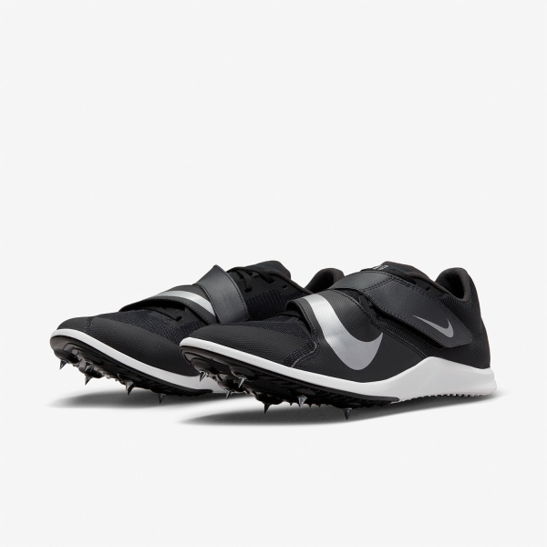 Nike Zoom Rival Jump - Black/Metallic Silver/Dark Smoke Grey