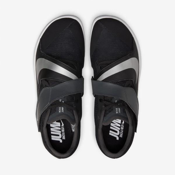 Nike Zoom Rival Jump - Black/Metallic Silver/Dark Smoke Grey