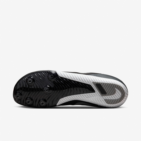 Nike Zoom Rival Multi Athletic Shoes - Black/Metallic Silver