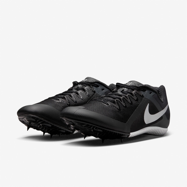 Nike Zoom Rival Multi - Black/Metallic Silver/Light Smoke Grey