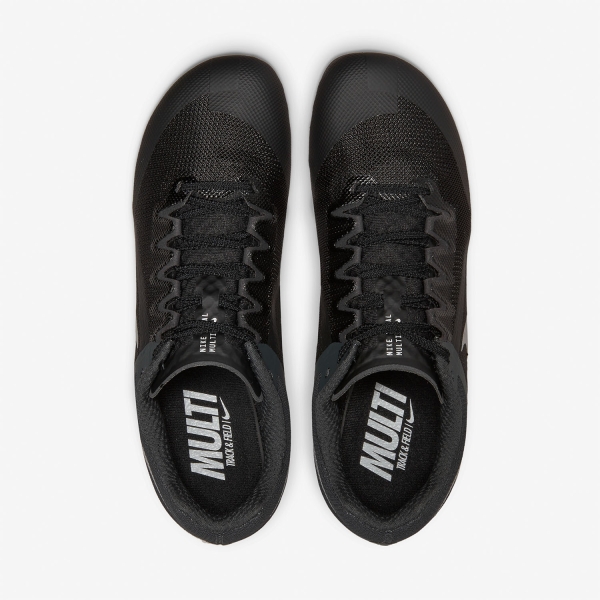 Nike Zoom Rival Multi - Black/Metallic Silver/Light Smoke Grey