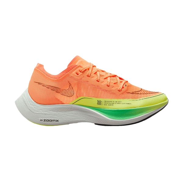 Women's Performance Running Shoes Nike ZoomX Vaporfly Next% 2  Peach Cream/Black/Green Shock CU4123801