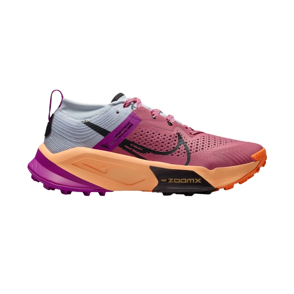Women's Trail Running Shoes Nike ZoomX Zegama Trail  Desert Berry/Black/Vivid Purple DH0625600