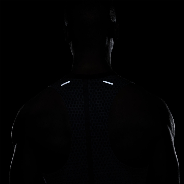 Nike Dri-FIT ADV Techknit Ultra Tank - Black/Smoke Grey/Reflective Silver
