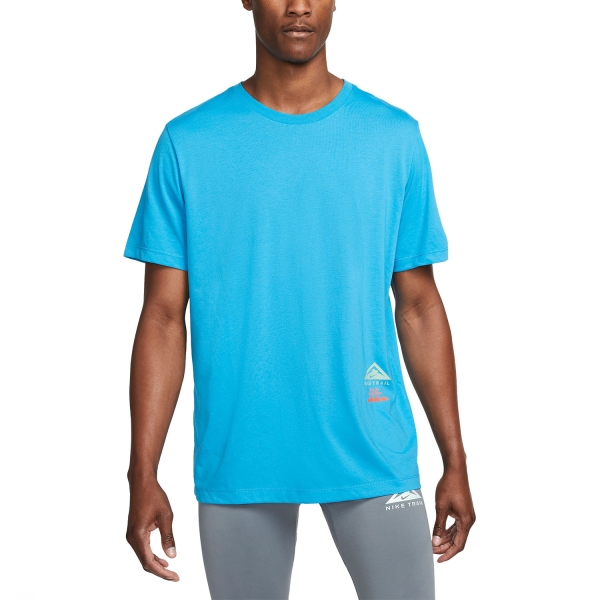 Nike Dri-FIT Mont Blanc T-Shirt - Laser Blue