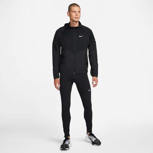 Nike Therma-FIT Repel Miler Chaqueta - Black/Reflective Silver