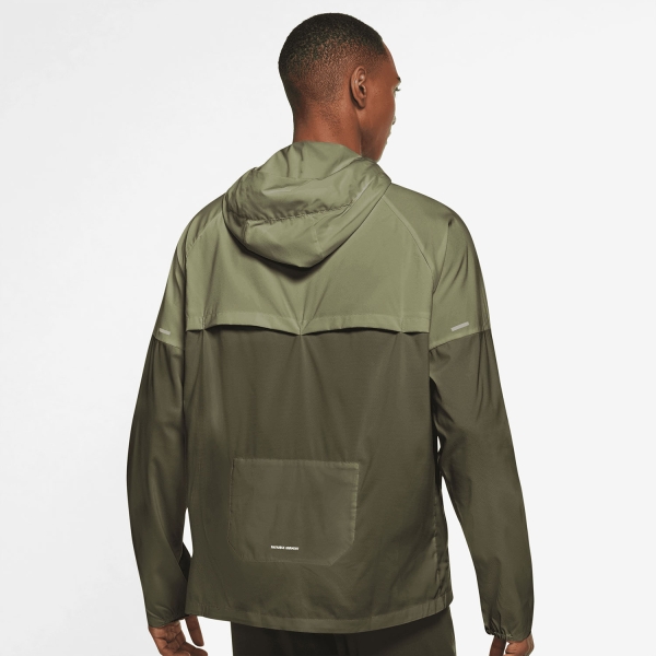 Nike Windrunner Giacca - Alligator/Rough Green/Reflective Silver