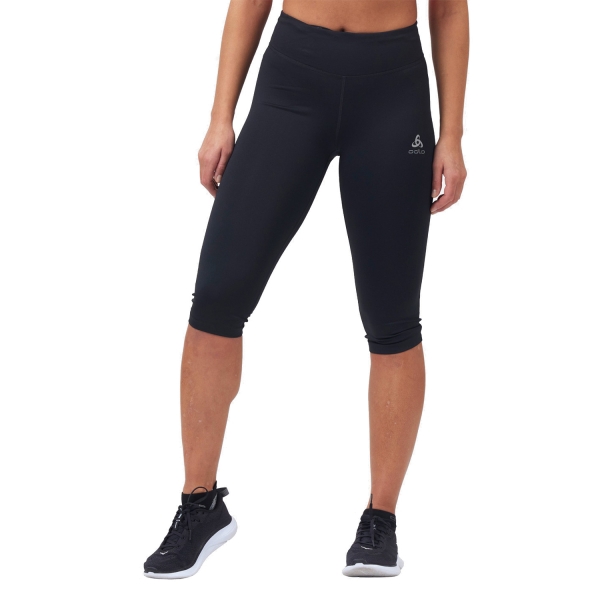 Women's Running Tights Odlo Essential 3/4 Tights  Black 32299115000