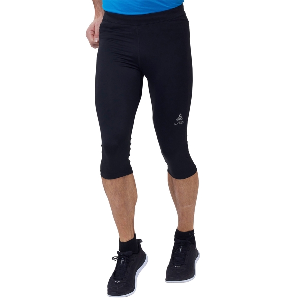 Pantaloni e Tights Running Uomo Odlo Essential 3/4 Tights  Black 32299215000