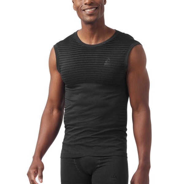 Men's T-Shirt and Tank Underwear Odlo Performance XLight Eco Tank  Black 18847215000