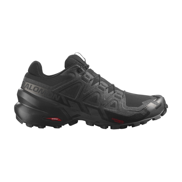 Women's Trail Running Shoes Salomon Speedcross 6  Black/Phantom L41742800