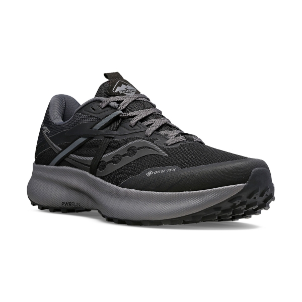 Saucony Ride 15 TR GTX - Black/Charcoal