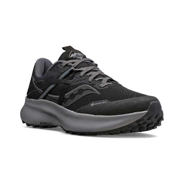 Saucony Ride 15 TR GTX - Black/Charcoal