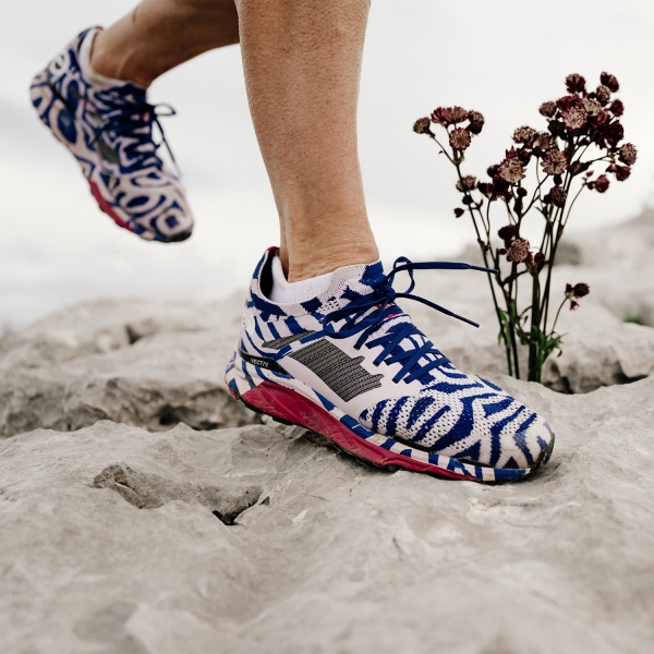 The North Face X Elvira Flight Vectiv - Lapis Blue Fernando Elvira Collab Print/Lavender Fog