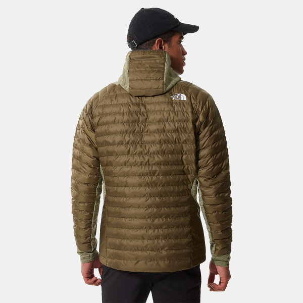 The North Face AO Insulation Hybrid Jacket - Military Olive/White Heather