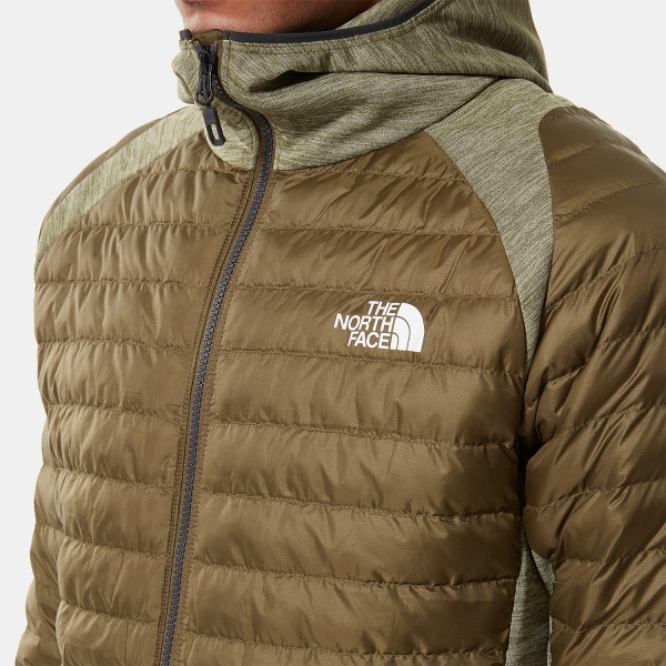 The North Face AO Insulation Hybrid Jacket - Military Olive/White Heather