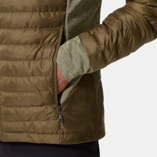 The North Face AO Insulation Hybrid Jacket - Military Olive/White Heather