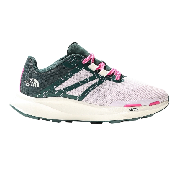 Scarpe Trail Running Donna The North Face Vectiv Eminus  Ponderosa Green Valley Topo Print/Lavender Fog NF0A5G3M9Y8