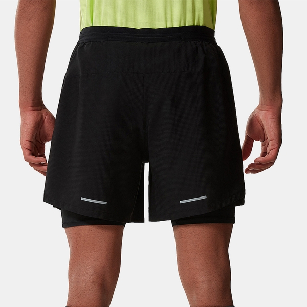 The North Face Sunriser 2 in 1 6in Shorts - TNF Black
