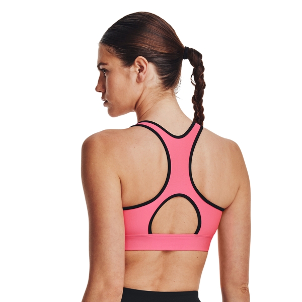 Under Armour Authentics Sports Bra - Cerise/Black