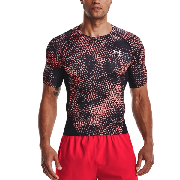 Men's Training T-Shirt Under Armour Printed Logo TShirt  Bolt Red/Black/White 13738190810