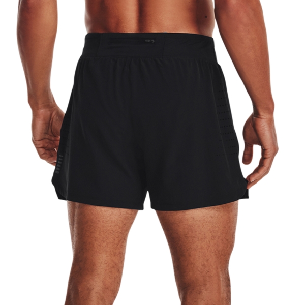 Under Armour Speedpocket 5in Shorts - Black/Reflective