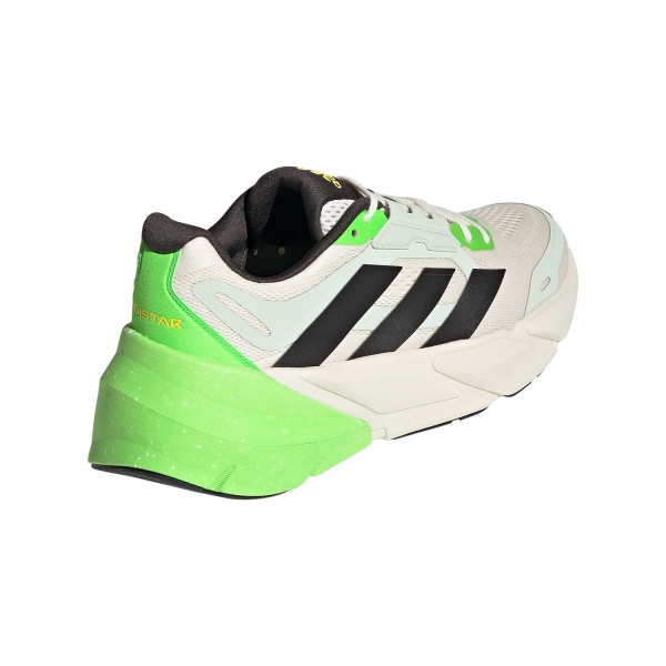adidas Adistar - Chalk White/Core Black/Solar Green