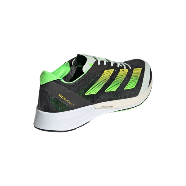 adidas Adizero Adios 7 - Core Black/Beam Yellow/Solar Green
