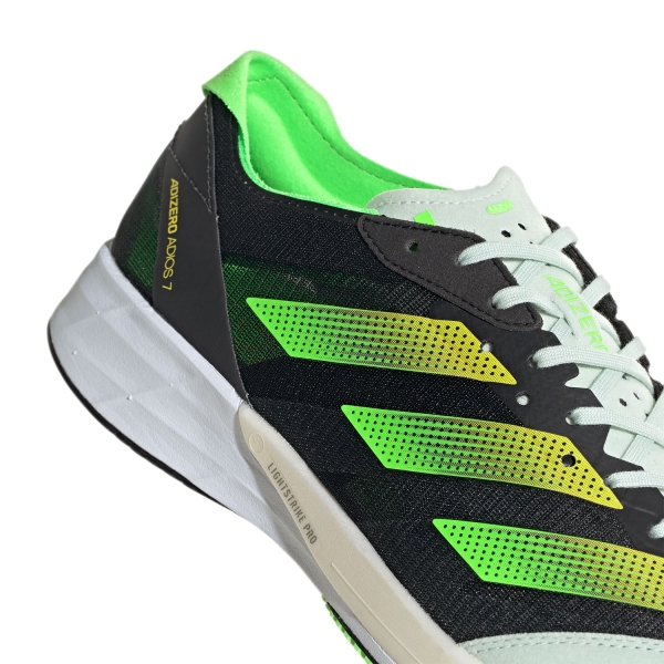 adidas Adizero Adios 7 - Core Black/Beam Yellow/Solar Green