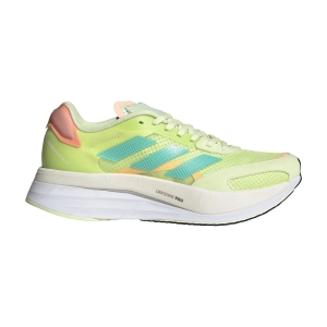 Women's Performance Running Shoes adidas Adizero Boston 10  Almost Lime/Mint Rush/Light Flash Orange GY0906