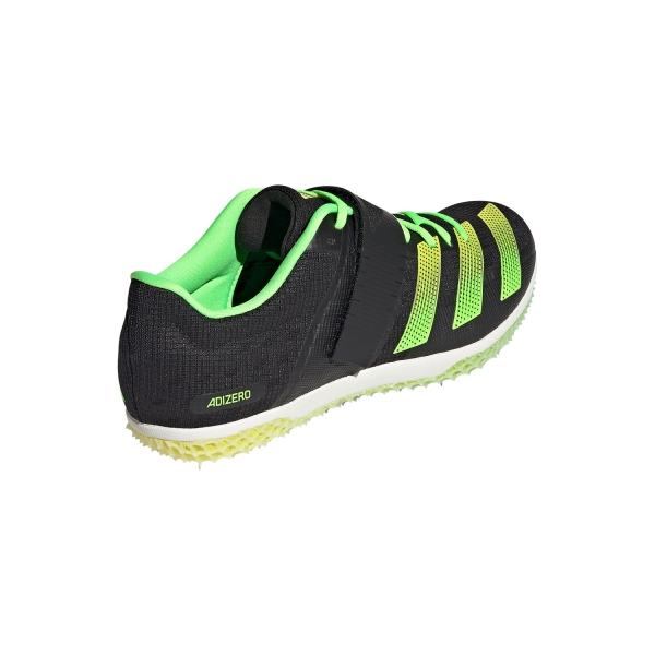 adidas Adizero High Jump Athletic Shoes Core Black/Beam Yellow