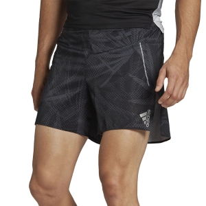 Pantalone cortos Running Hombre adidas Break The Norm 5in Shorts  Grey Six/Black HF1690