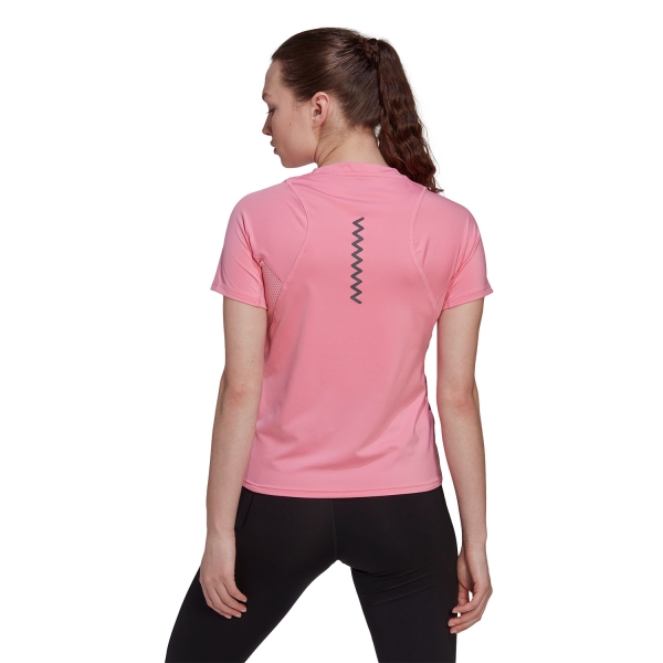 adidas Fast Logo T-Shirt - Bliss Pink