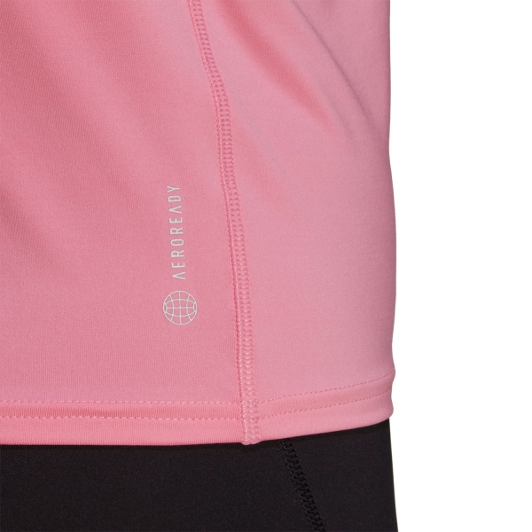 adidas Fast Logo T-Shirt - Bliss Pink