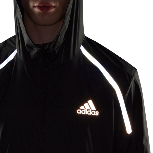 adidas Marathon Logo Jacket - Black