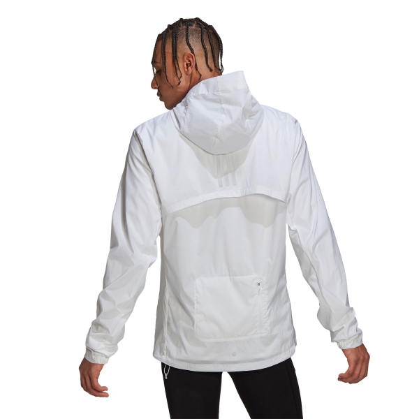 adidas Marathon Logo Giacca - White