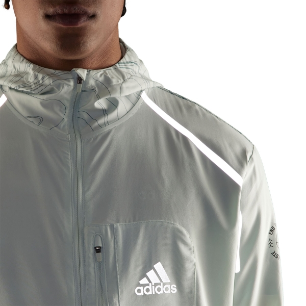 adidas Marathon Giacca - Linen Green/Green Oxide