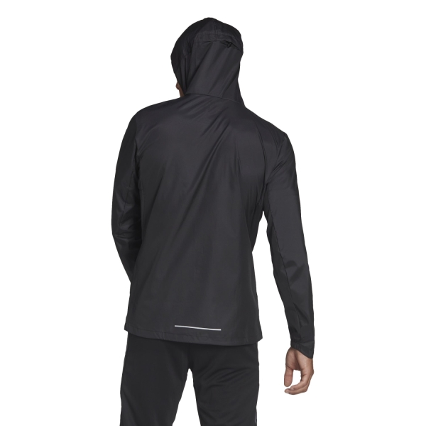 adidas Own The Run Jacket - Black/Reflective Silver