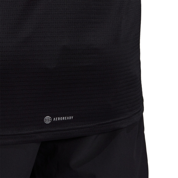 adidas Own The Run Logo Maglia - Black/Reflective Silver