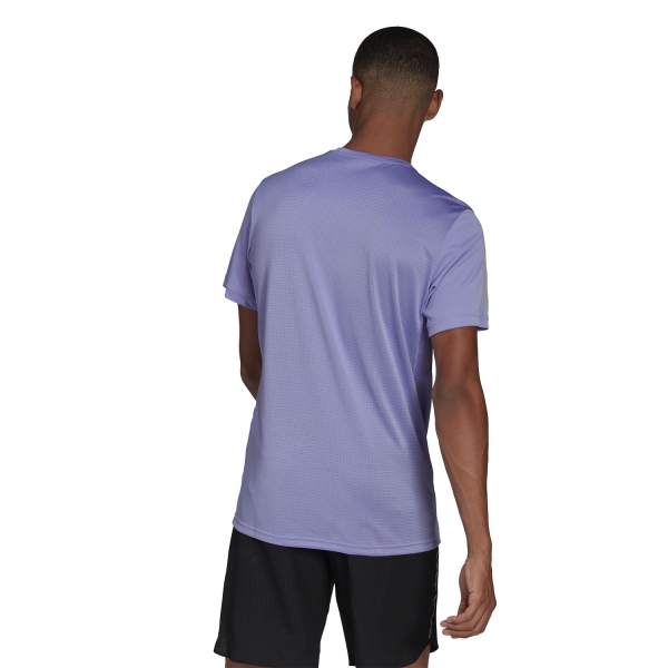 adidas Own The Run T-Shirt - Light Purple/Reflective Silver
