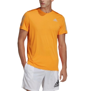 Men's Running T-Shirt adidas Own The Run TShirt  Orange Rush/Reflective Silver HB7448