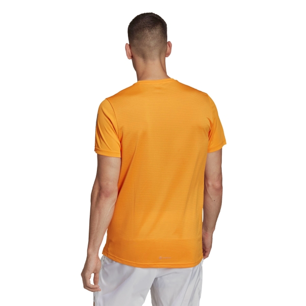 adidas Own The Run T-Shirt - Orange Rush/Reflective Silver