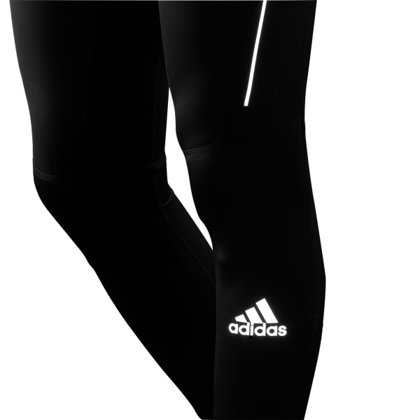 adidas Own The Run Tights - Black/Reflective Silver