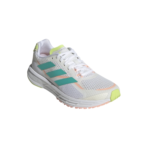 adidas SL20.3 - Ftwr White/Mint Rush/Light Flash Orange