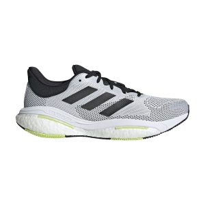Men's Neutral Running Shoes adidas Solar Glide 5  Ftwr White/Core Black/Pulse Lime GX5472