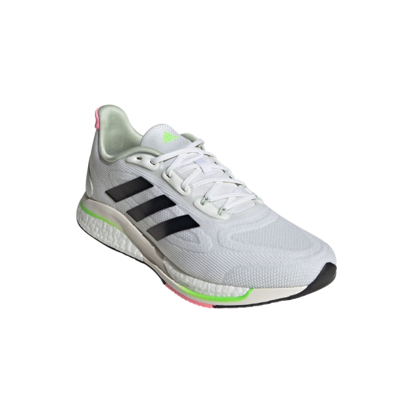 Adidas Supernova + - FTW White/Core Black/Solar Green